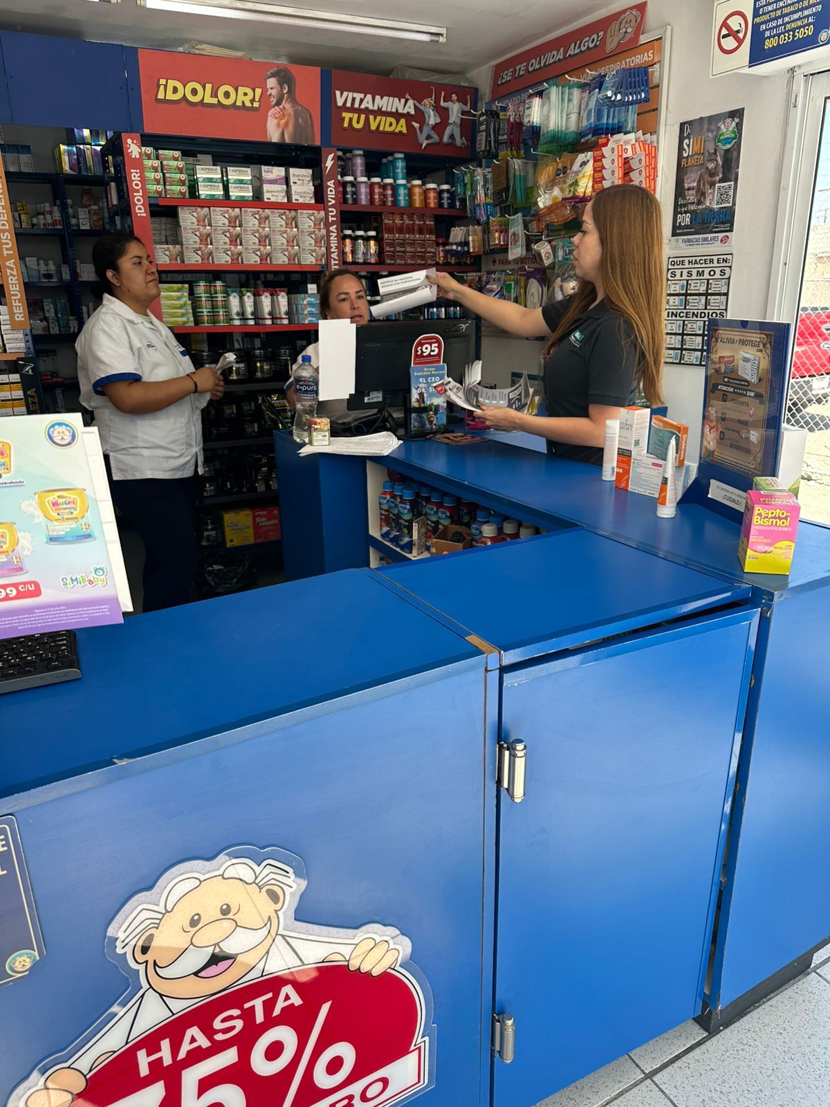 COEPRIS BC CONTIN&Uacute;A LA VIGILANCIA SANITARIA EN FARMACIAS DE LA ENTIDAD